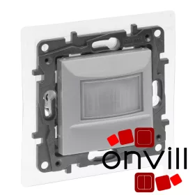   Legrand 863350A, Niloé Step Mozgásérzékelős Kapcsoló IP44, Alumínium