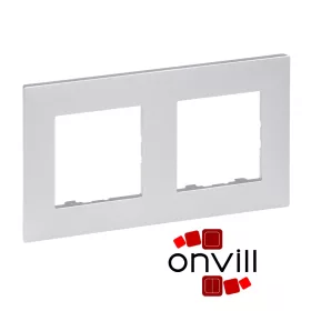 Legrand 863392, Niloé Step Kettes Keret, Alumínium