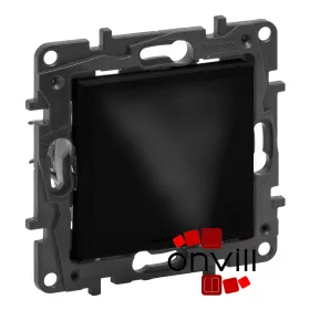   Legrand 863529, Niloé Step Kábelkivezető Sorkapocs Nélkül, Fekete