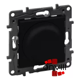   Legrand 863552, Niloé Step Forgatógombos Fényerőszabályzó, 300W, Fekete