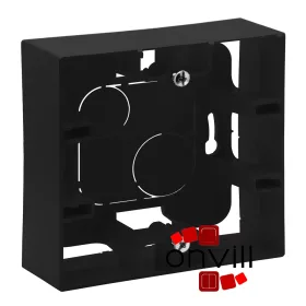   Legrand 863597, Niloé Step Kiemelődoboz (Kiemelőkeret), Egyes, Fekete