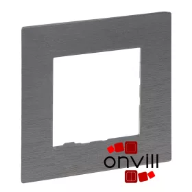 Legrand 863991, Niloé Step Egyes Keret, Csiszolt Szürke