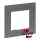 Legrand 863991, Niloé Step Egyes Keret, Csiszolt Szürke