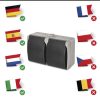 EMOS A1396.1, Dupla aljzat IP44 SCHUKO