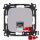 Legrand AA753048, Valena Allure 1XRJ45 Cat.6A STP Informatikai Csatlakozóaljzat, Alumínium