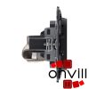 Legrand AB753048, Valena Allure 1XRJ45 Cat.6A STP Informatikai Csatlakozóaljzat, Fekete