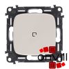 Legrand AE752001E, Valena Allure Egypólusú Kapcsoló Ellenőrzőfénnyel, 10 AX, Elefántcsont