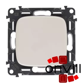   Legrand AE752011, Valena Allure Váltóérintkezős Nyomó, 6 A, Elefántcsont