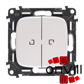   Legrand AG752005J, Valena Allure Csillárkapcsoló Jelzőfénnyel, 10 AX, Gyöngyház