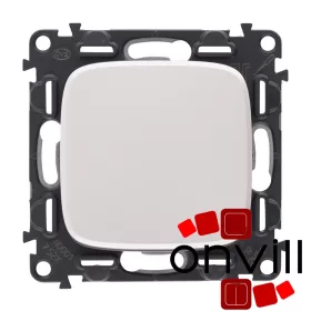   Legrand AG752011, Valena Allure Váltóérintkezős Nyomó, 6 A, Gyöngyház