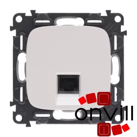   Legrand AG753042, Valena Allure 1XRJ45 Cat.6 UTP Informatikai Csatlakozóaljzat, Gyöngyház