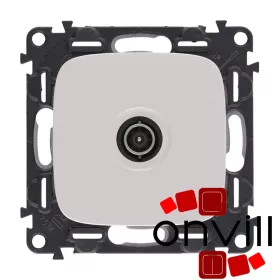   Legrand AG753061, Valena Allure TV Aljzat, Átmenő, 14 dB, Gyöngyház