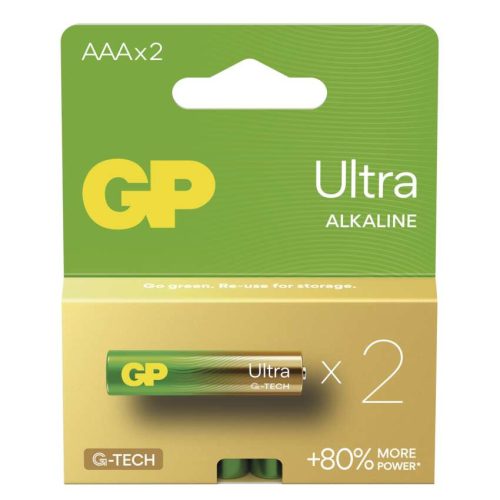 EMOS B02112, GP Ultra Alkáli elem AAA 2db