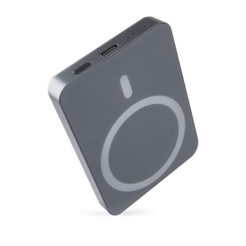 EMOS B0555GY, EMOS Powerbank WI 522, 5 000 mAh, 20 W+Wireless, szürke