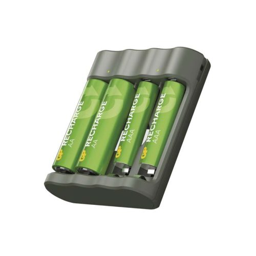 EMOS B50449, GP Akkumulátor töltő Recharge B441+2xAA Recharge 2100mAh+2xAAA Recharge 800mAh