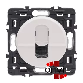   Legrand Céliane 1xRJ45 Cat. 6 UTP csatlakozóaljzat, fehér CF067344-HK