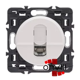   Legrand Céliane 1xRJ45 Cat. 6A UTP csatlakozóaljzat, fehér CF067347-CS