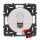 Legrand CF067347-CS, Céliane 1XRJ45 Cat.6A UTP Informatikai Csatlakozóaljzat, Csavaros , Fehér