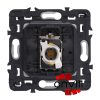 Legrand CF067347-CS, Céliane 1XRJ45 Cat.6A UTP Informatikai Csatlakozóaljzat, Csavaros , Fehér
