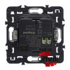 Legrand CF067462-K, Céliane Kettős USB-A Töltőaljzat, Beépített Tápegységgel, Körmös, Fehér