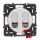 Legrand CF2X067396-K, Céliane 2XRJ45 Cat.6 STP Informatikai Csatlakozóaljzat, Körmös, Fehér
