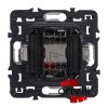 Legrand CG067032-HK, Céliane Egypólusú Nyomó, 6 A, Hosszú Körmös, Grafit