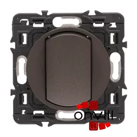 Legrand Céliane egypólusú nyomó, grafit CG067032-K