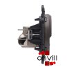 Legrand CG067346-K, Céliane 1XRJ45 Cat.6A STP Informatikai Csatlakozóaljzat, Körmös, Grafit