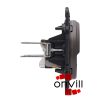 Legrand CG067347-HK, Céliane 1XRJ45 Cat.6A UTP Informatikai Csatlakozóaljzat, Hosszú Körmös, Grafit