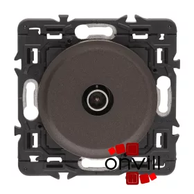   Legrand Céliane TV aljzat, végzáró, 1,5 dB, grafit CG067382-K