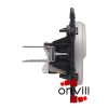 Legrand CT067347-HK, Céliane 1XRJ45 Cat.6A UTP Informatikai Csatlakozóaljzat, Hosszú Körmös, Titán
