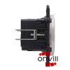 Legrand CT067462-HK, Céliane Kettős USB-A Töltőaljzat, Beépített Tápegységgel, Hosszú Körmös, Titán