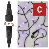 EMOS D1AF01, Standard LED sorolható karácsonyi füzér, 10 m, kültéri és beltéri, lila