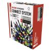 EMOS D1AM03, Standard LED sorolható karácsonyi füzér, 10 m, kültéri és beltéri, többszínű