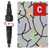 EMOS D1AM03, Standard LED sorolható karácsonyi füzér, 10 m, kültéri és beltéri, többszínű