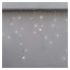 EMOS D1CC02, Standard LED sorolható füzér, villogó – jégcsapok, 2,5 m, kültéri, hideg fehér