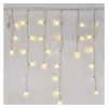 EMOS D1CN01, Standard LED sorolható füzér, villogó – jégcsapok, 2,5 m, kültéri, meleg/hideg fehér
