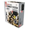 EMOS D2CW01, Profi LED sorolható füzér, fekete – jégcsapok, 3 m, kültéri, meleg fehér