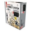 EMOS D2CW02, Profi LED sorolható füzér, fehér – jégcsapok, 3 m, kültéri, meleg fehér