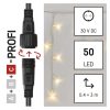 EMOS D2CW02, Profi LED sorolható füzér, fehér – jégcsapok, 3 m, kültéri, meleg fehér