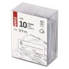 EMOS D3AC06, LED karácsonyi nano fényfüzér, ezüst, 0,9 m, 2x AA, beltéri, hideg fehér, időzítő