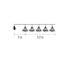 EMOS D3AC09, LED fényfüzér – fürtök, nano, 5,2 m, beltérre, hideg fehér, időzítő