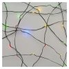 EMOS D3AM01, LED karácsonyi nano fényfüzér, zöld, 4 m, kültéri és beltéri, többszínű, időzítő
