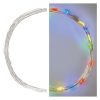 EMOS D3AM04, LED karácsonyi nano fényfüzér, 1,9 m, 2x AA, beltéri, többszínű, időzítő