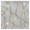 EMOS D3AM04, LED karácsonyi nano fényfüzér, 1,9 m, 2x AA, beltéri, többszínű, időzítő