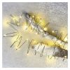 EMOS D3AW03, LED karácsonyi nano fényfüzér, zöld, 4 m, kültéri és beltéri, meleg fehér, időzítő