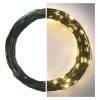 EMOS D3AW05, LED karácsonyi nano fényfüzér, zöld, 15 m, kültéri és beltéri, meleg fehér, időzítő