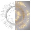 EMOS D3FW01, LED karácsonyi nano fényfüzér – süni, 2,4 m, 3x AA, beltéri, meleg fehér, időzítő