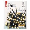 EMOS D4AN03, LED karácsonyi fényfüzér, villogó, 18 m, kültéri és beltéri, meleg/hideg fehér, időzítő