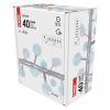 EMOS D5AC01, LED fényfüzér, cseresznye – golyók 2,5 cm, 4 m, kültéri és beltéri, hideg fehér, időzítő